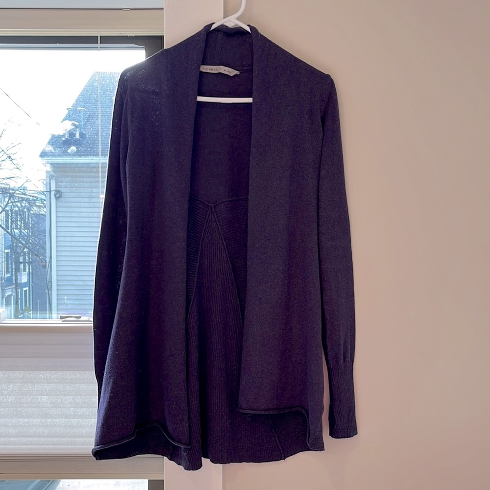 Athleta purple sweater good condition